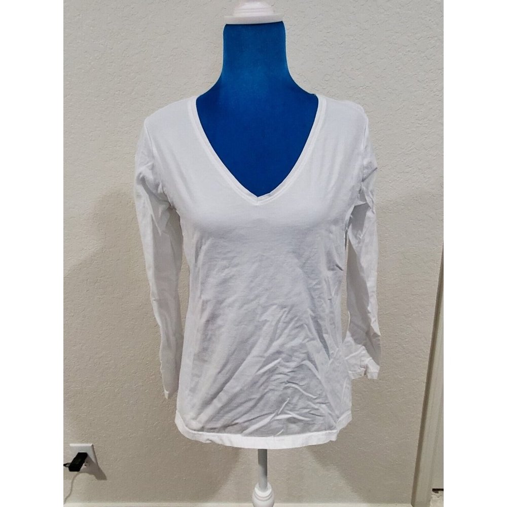 White Longsleeve Shirt Size 40 (M/L)